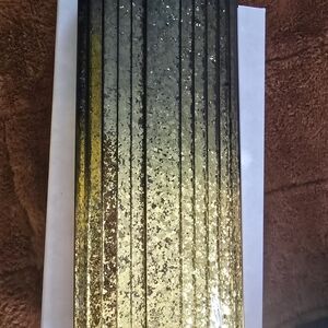 Jimmy Choo Gold and Black Clutch